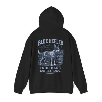 Blue Heeler Ranch Hoodie — "Built Like a Tank" Western Cattle Dog