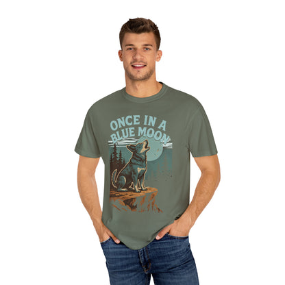 Blue Moon Unisex T-shirt with Blue Heeler Design