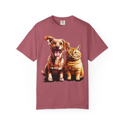 Odie and His Fat Cat Friend Super-Soft Tee