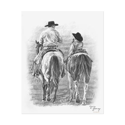 Future Generations, Cowboy Traditions Custom Print