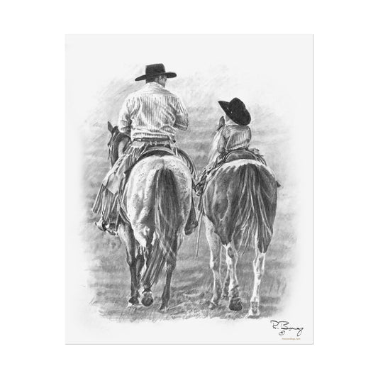 Future Generations, Cowboy Traditions Custom Print