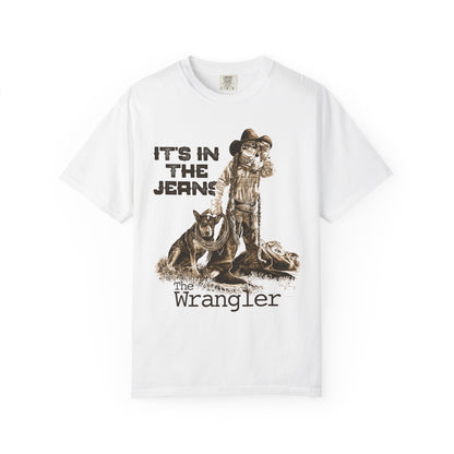 Rodeo T-shirt, It's In the Jeans, Unisex Tee, Garment-Dyed Shirt