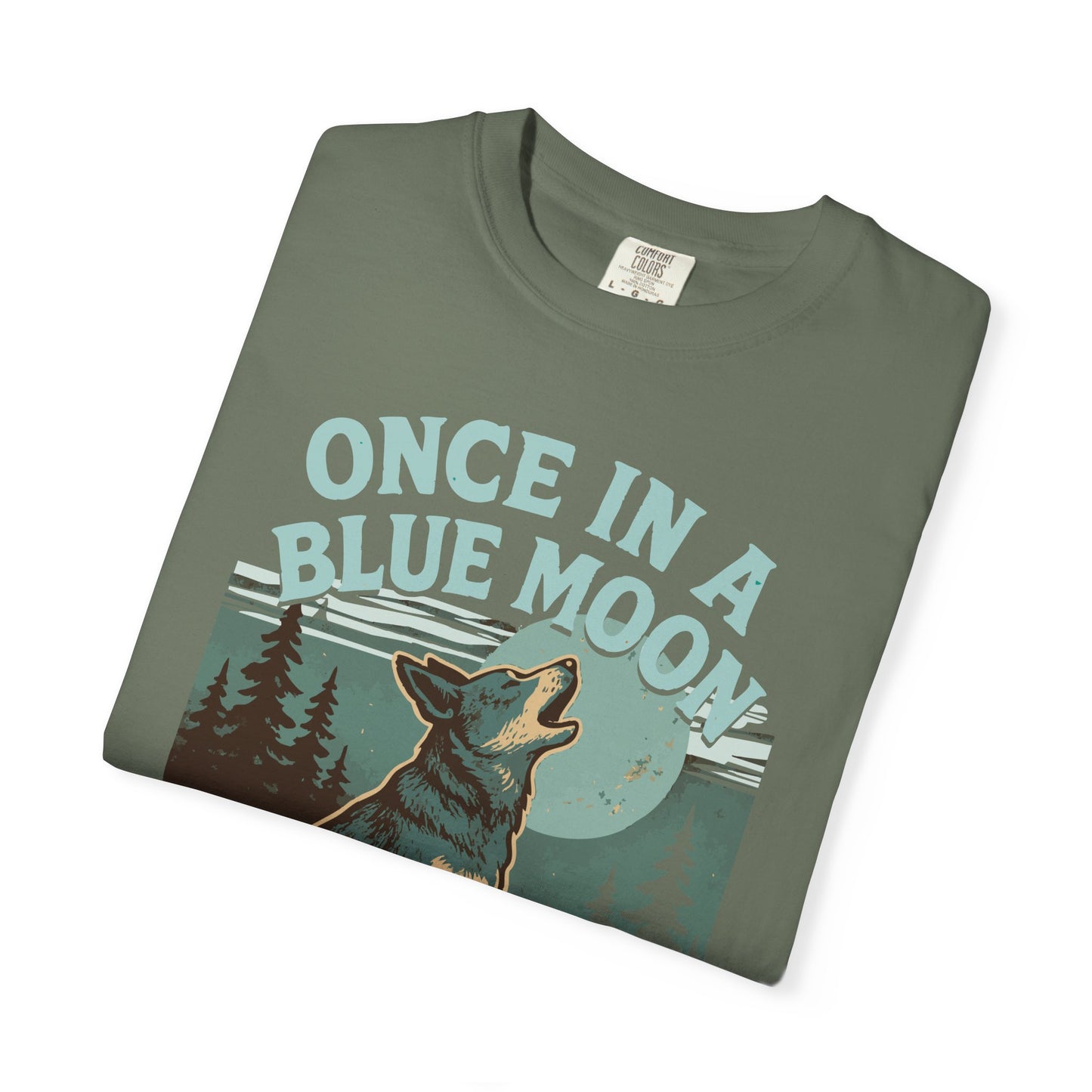 Blue Moon Unisex T-shirt with Blue Heeler Design