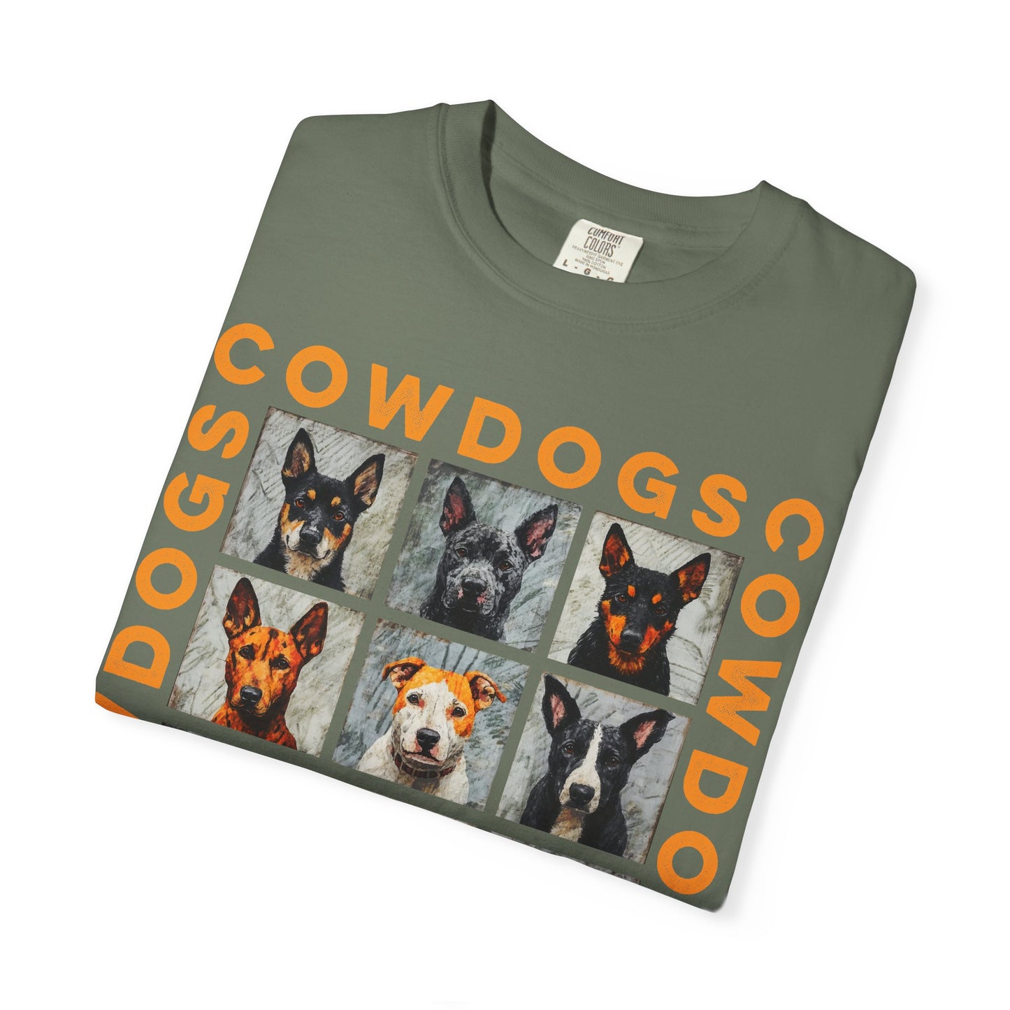 Super-Soft T-Shirt - 9 COWDOGS Print - Unisex