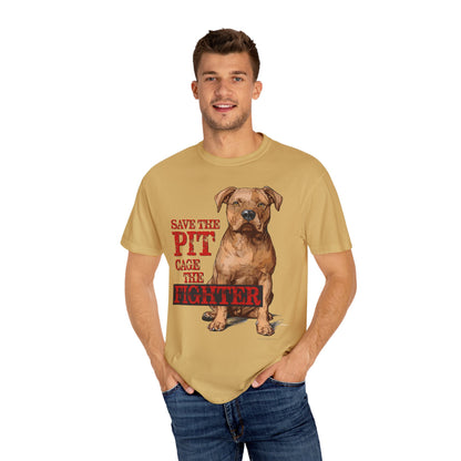 Save the Pit, Cage the Fighter T-Shirt