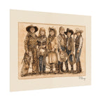 Cowgirls Archival Art Print