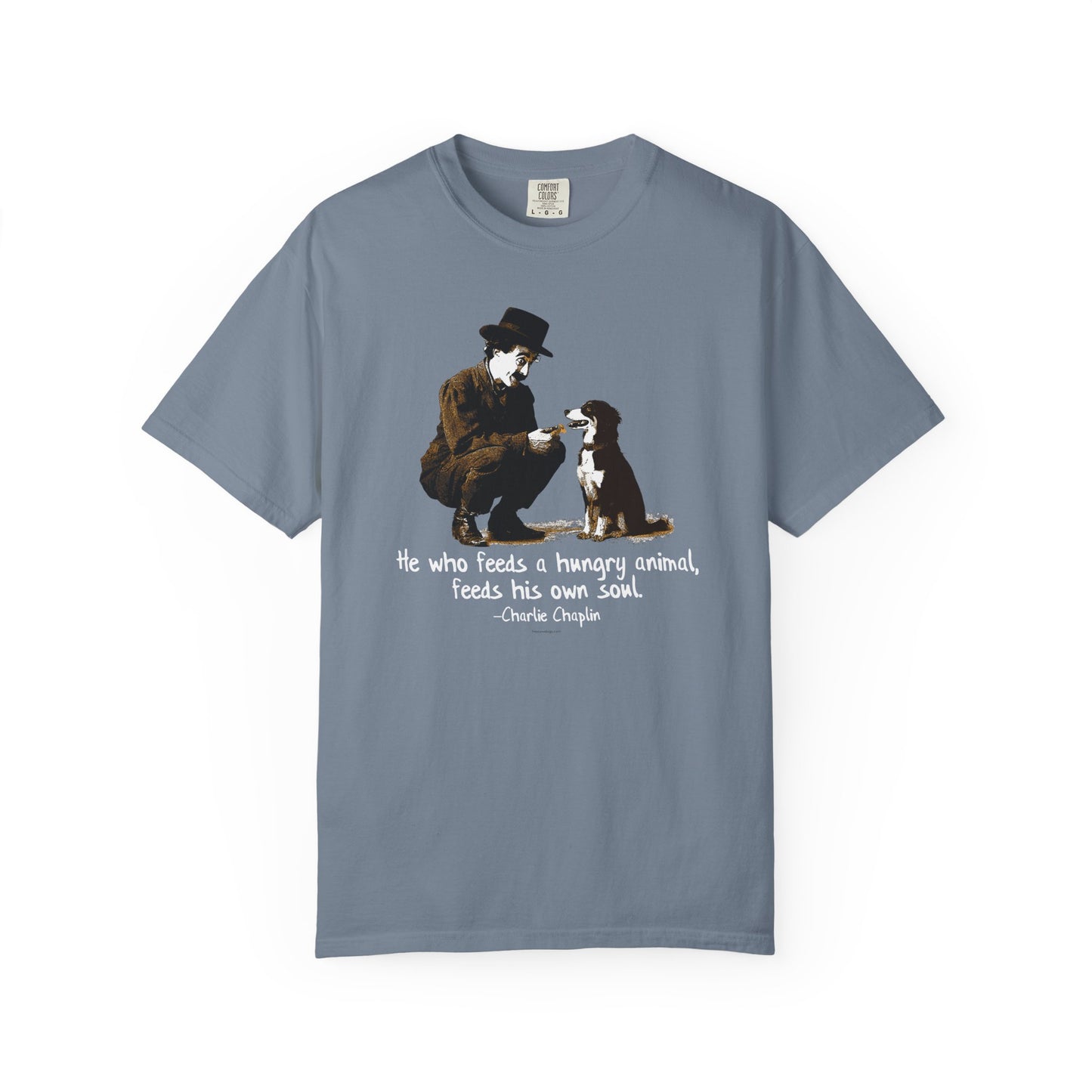 Vintage Chaplin Kindness Cowdog T-shirt