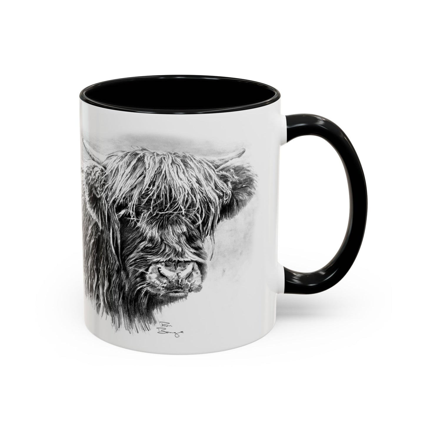Scottish Highland Cow Mug, 11oz