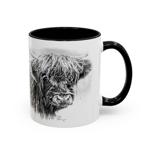 Scottish Highland Cow Mug, 11oz