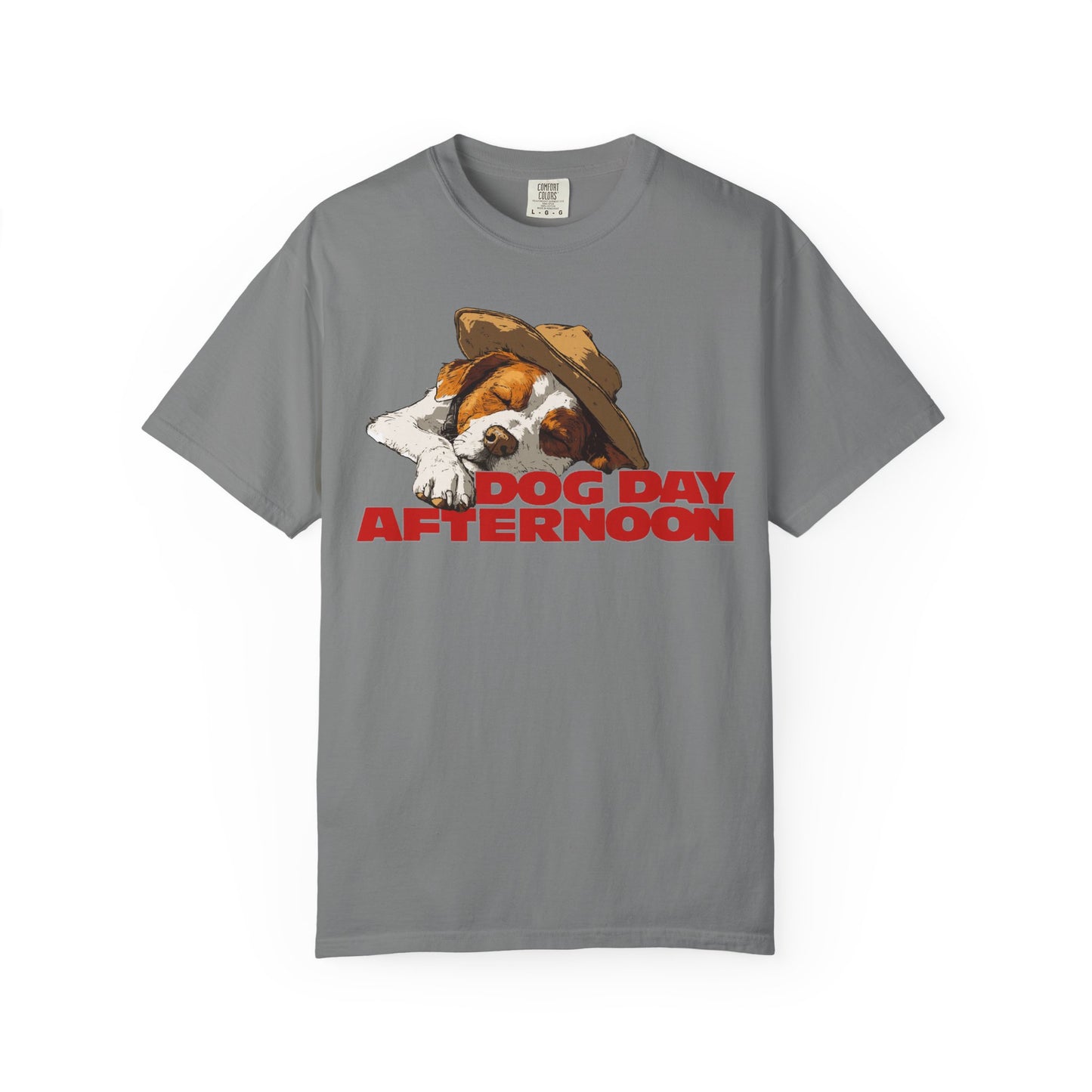 Unisex Garment-Dyed T-shirt Dog Day Afternoon Graphic Tee