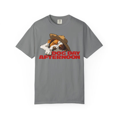 Unisex Garment-Dyed T-shirt Dog Day Afternoon Graphic Tee
