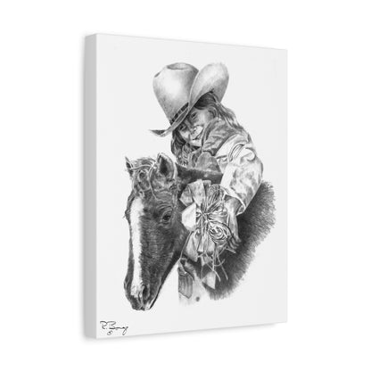 Christmas Pony Canvas