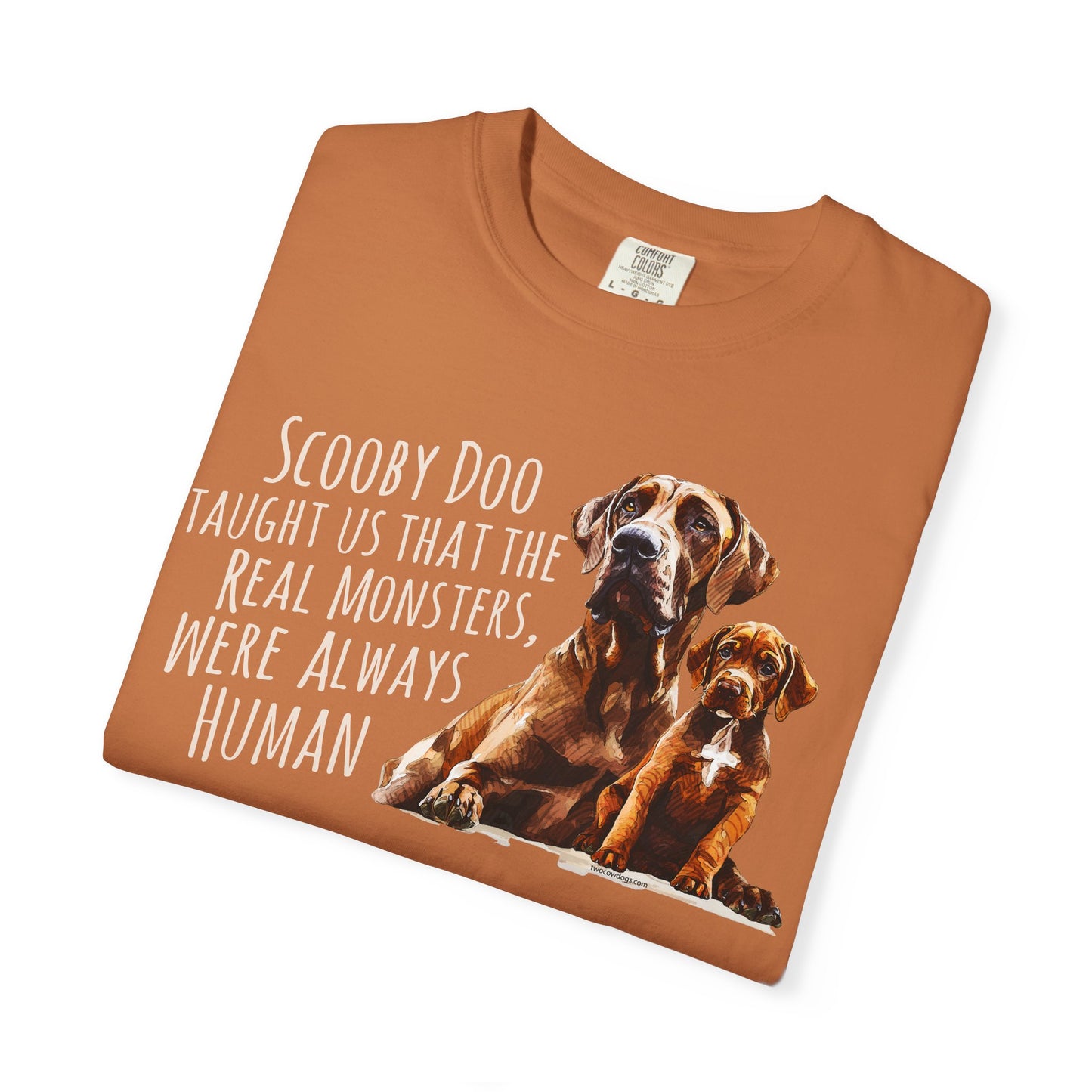 Scooby Scrappy Unisex Garment-Dyed T-shirt