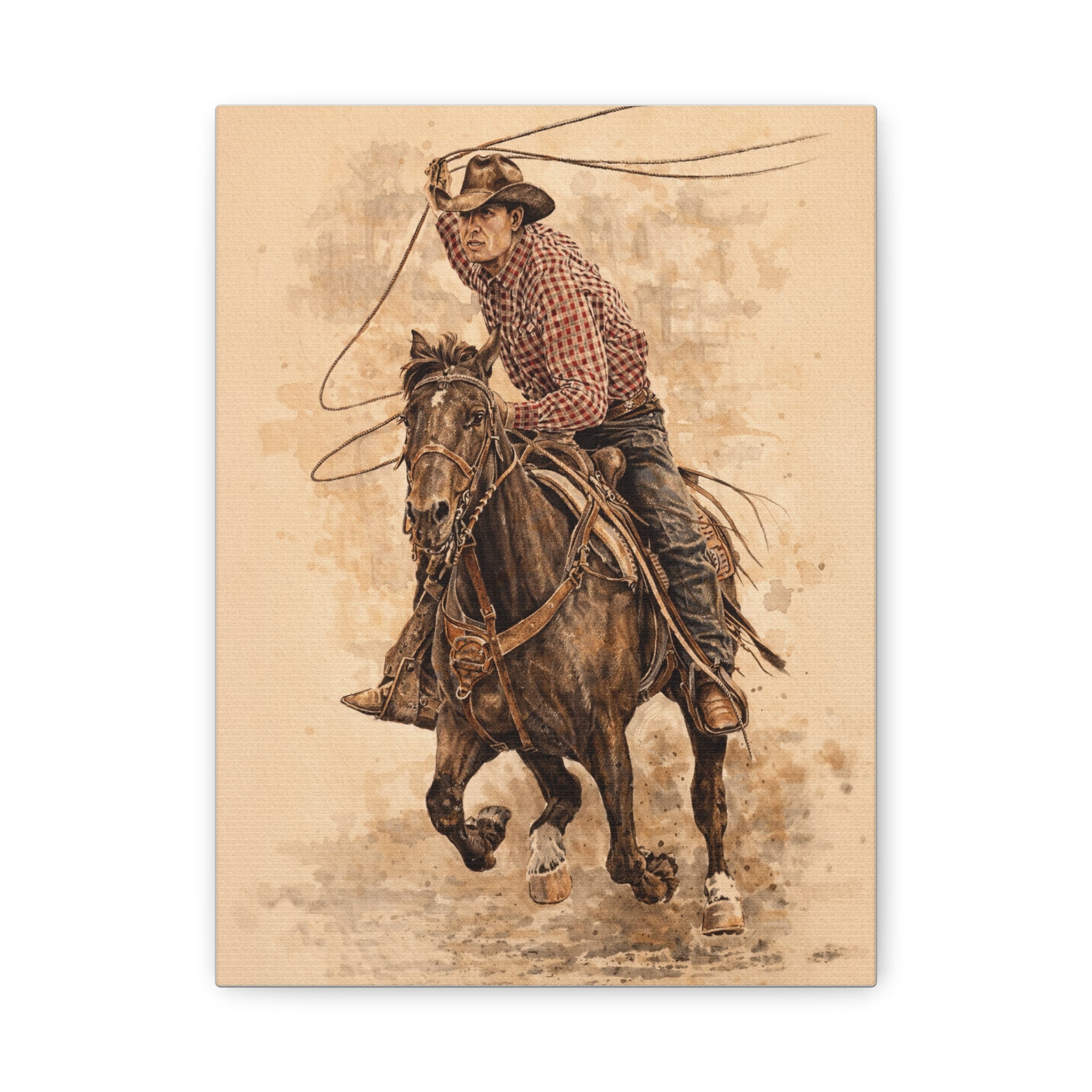 Roper Matte Stretched Canvas Print — 1.25" Gallery Wrap