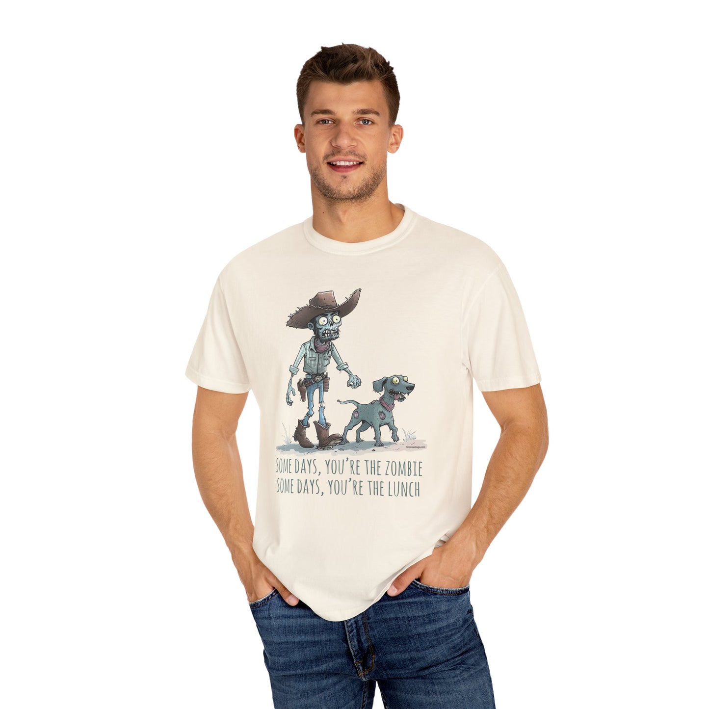 Zombie T-Shirt - Some Days You're the Zombie; Some Days You're the Lunch