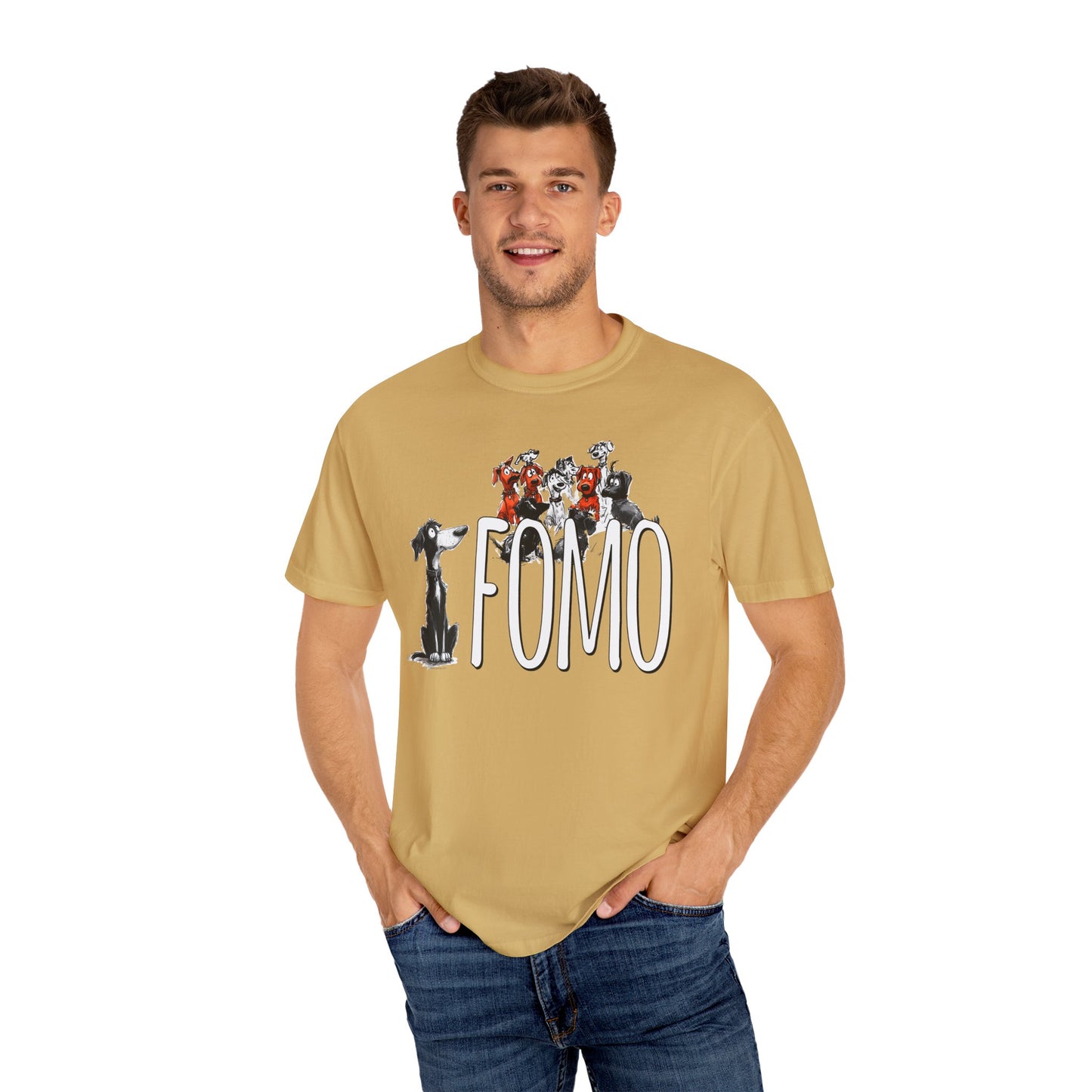 FOMO Funny Cowdog T-Shirt