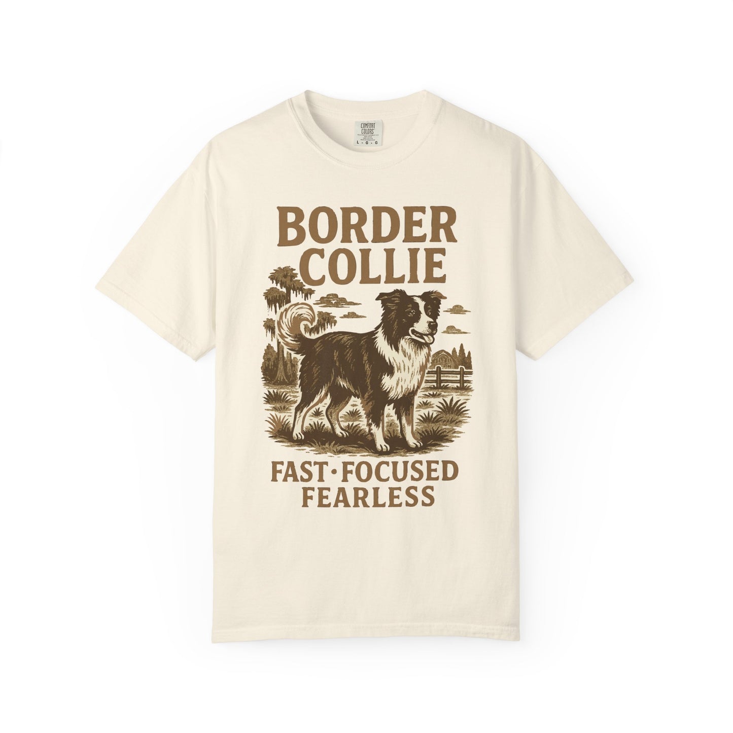 Border Collie T-Shirt - Western Style Ranch Dog Apparel