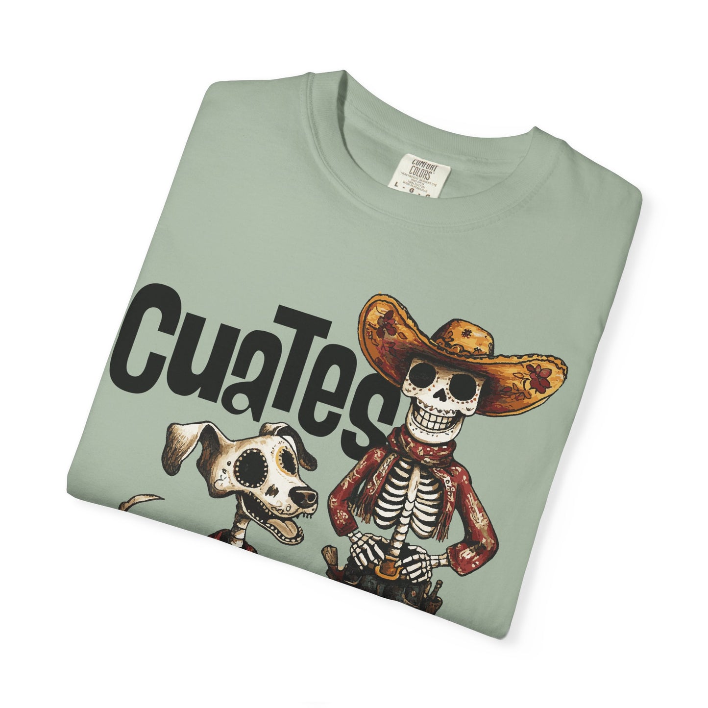 Cowboy and Cowdog Dia de los Muertos T-shirt
