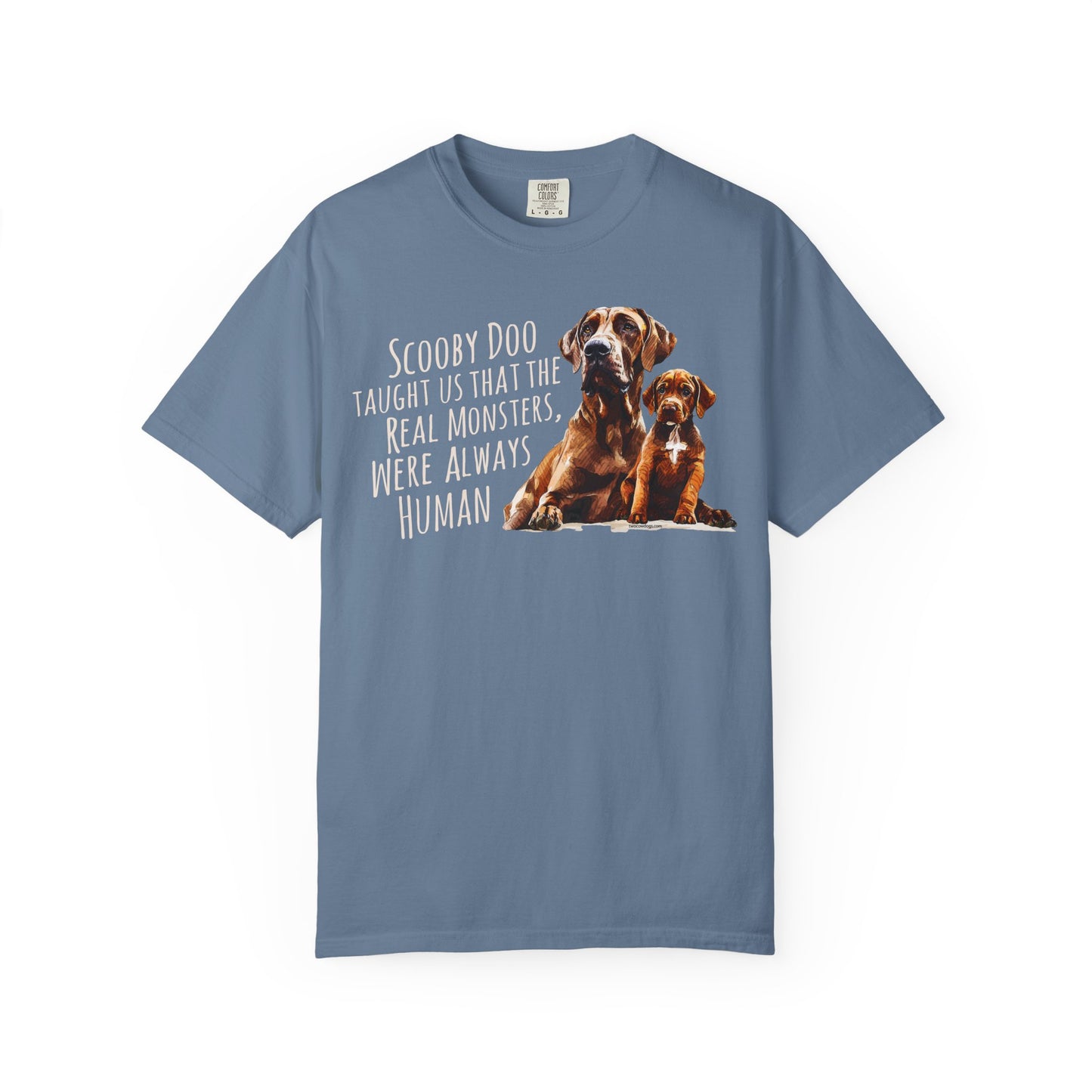 Scooby Scrappy Unisex Garment-Dyed T-shirt