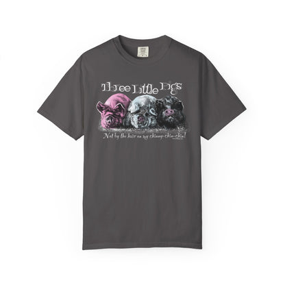 Three Little Pigs Garment-Dyed T-shirt