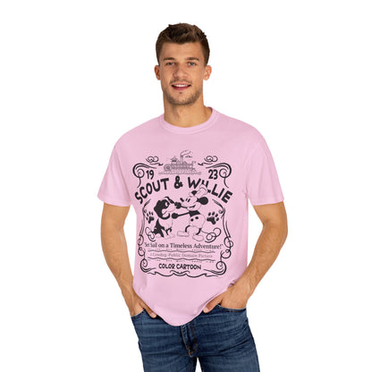 Vintage Scout and Steamboat Willie T-Shirt