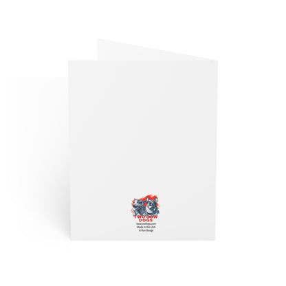 Notecards - Aussie Australian Shepherd Blank Greeting Cards (1, 10pcs)