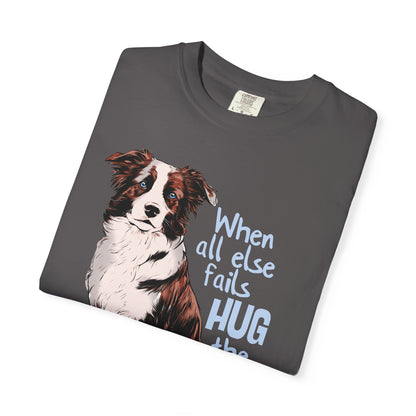 Australian Shepherd, Aussie Hug Unisex T-shirt