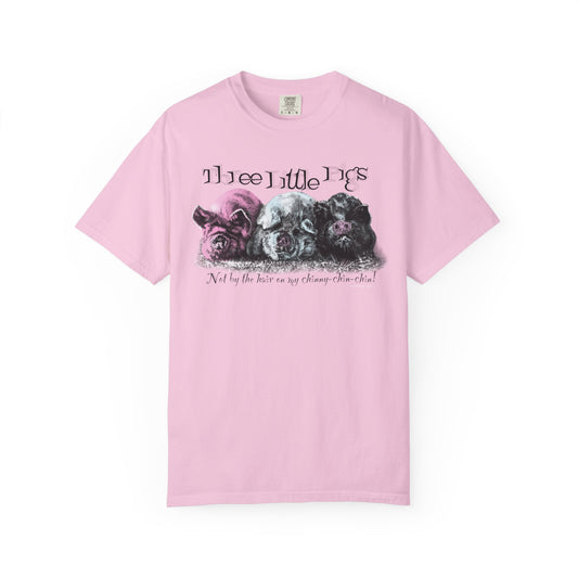 Three Little Pigs Garment-Dyed T-shirt