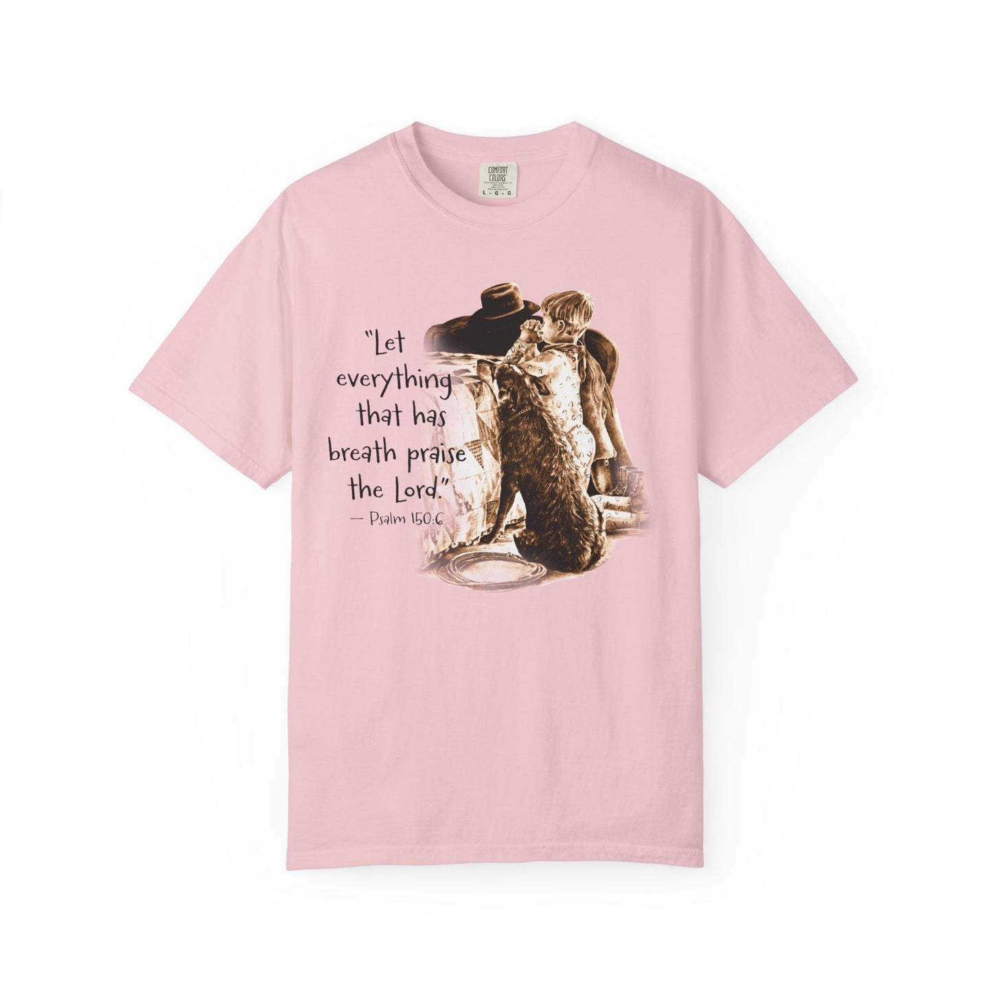 Prairie Praise T-shirt with Psalm 150:6 Verse