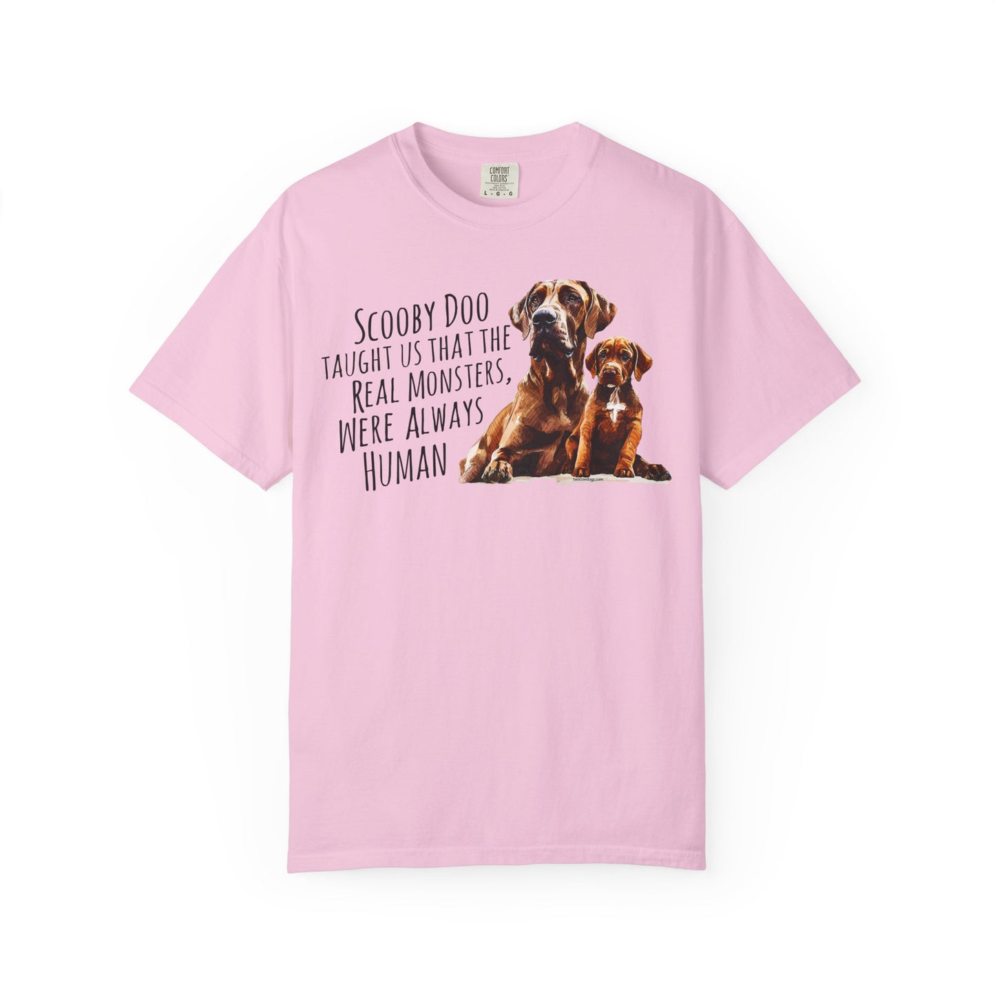Scooby Scrappy Unisex Garment-Dyed T-shirt