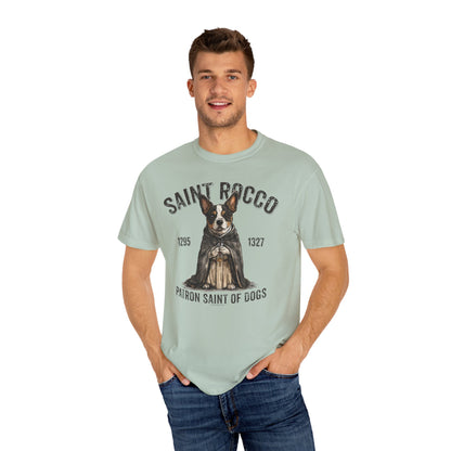 Saint Rocco Unisex T-Shirt - Patron Saint of Dogs and Dog Lovers
