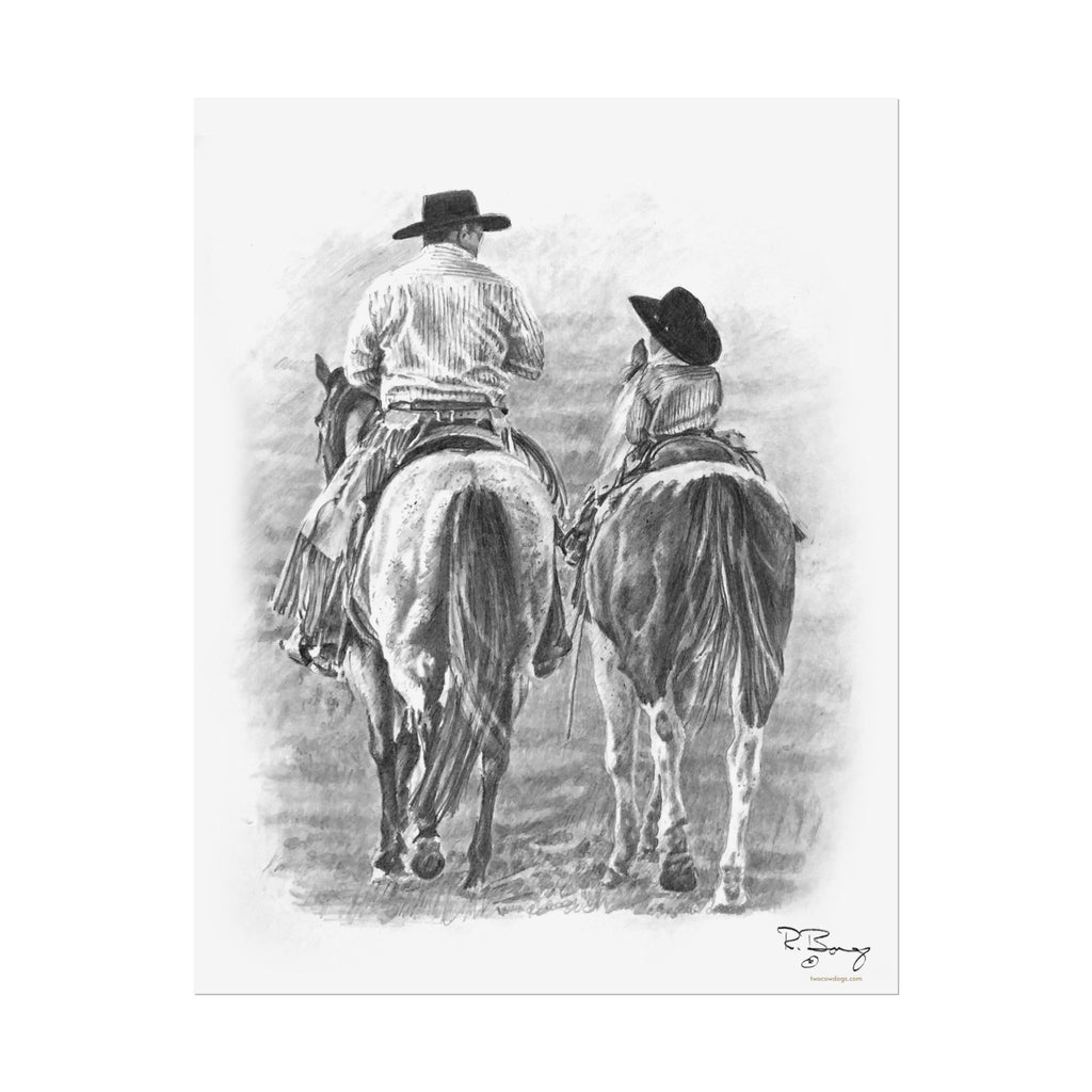 Future Generations, Cowboy Traditions Custom Print