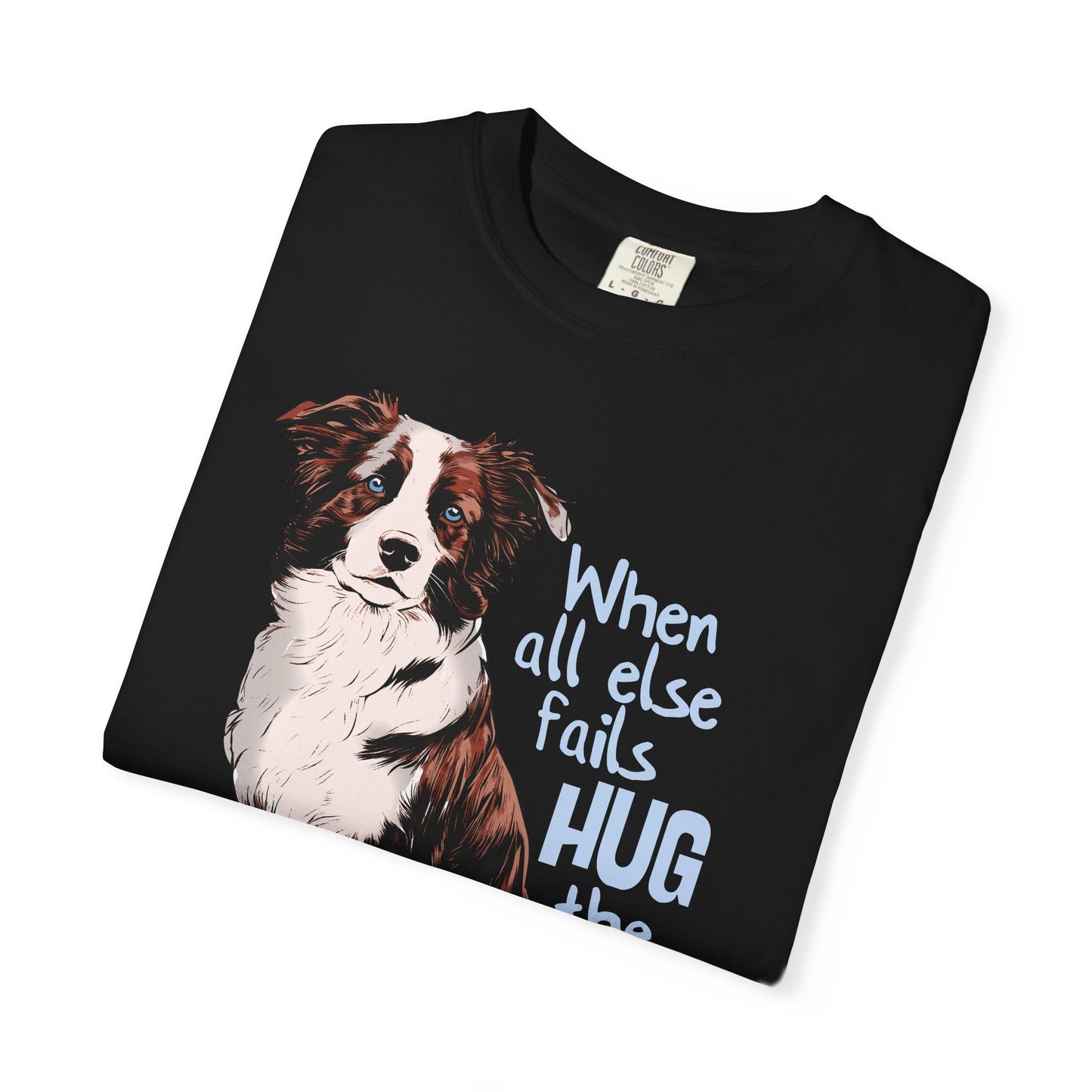 Australian Shepherd, Aussie Hug Unisex T-shirt