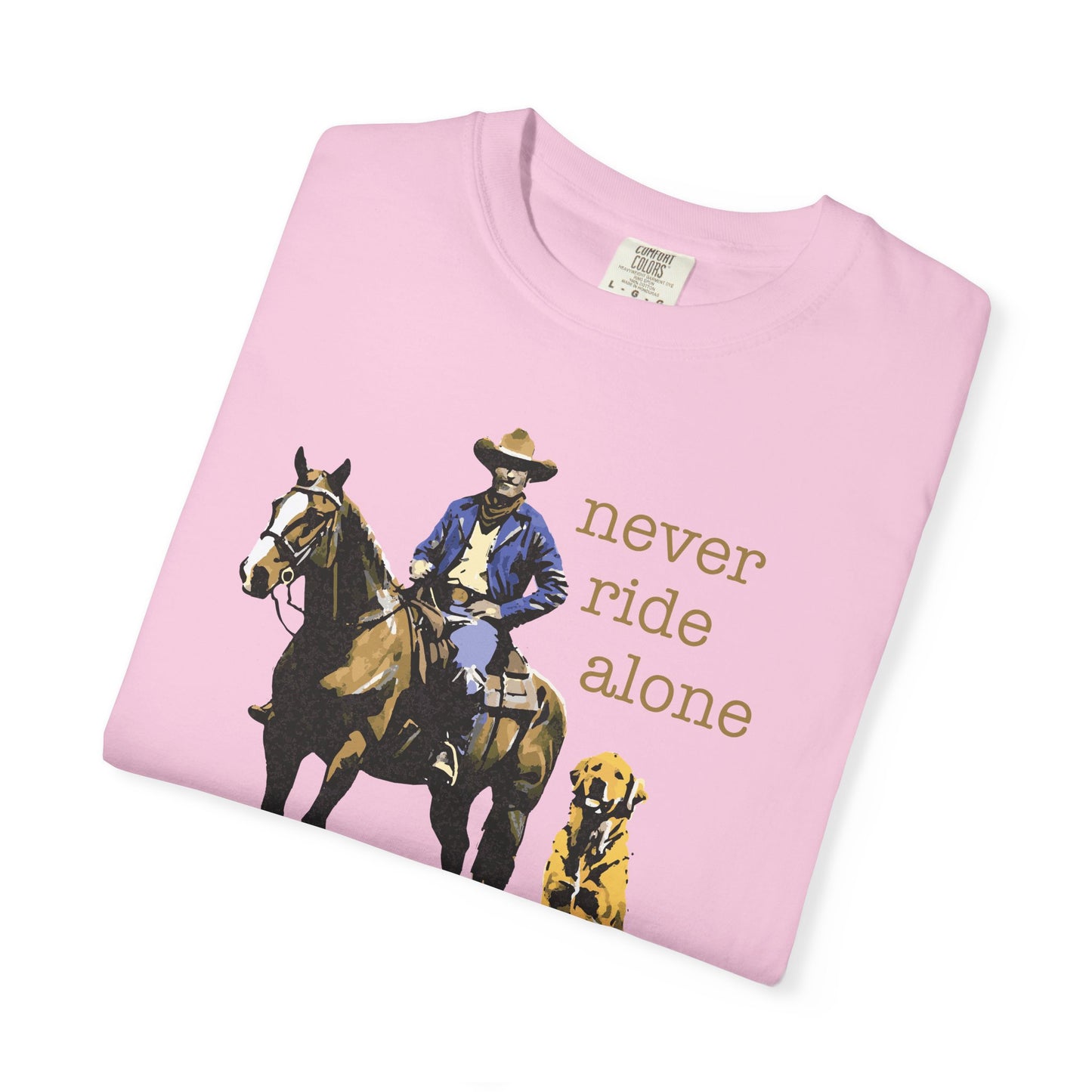 Never Ride Alone Tee Shirt