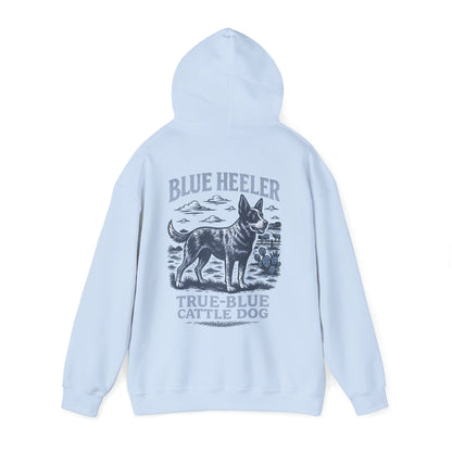 Blue Heeler Ranch Hoodie — "Built Like a Tank" Western Cattle Dog