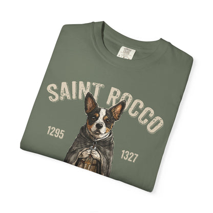 Saint Rocco Unisex T-Shirt - Patron Saint of Dogs and Dog Lovers