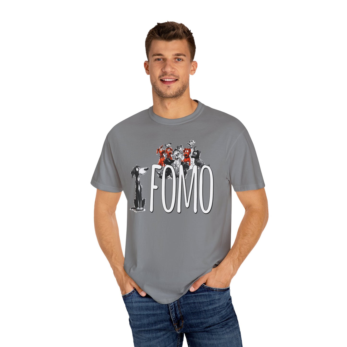 FOMO Funny Cowdog T-Shirt