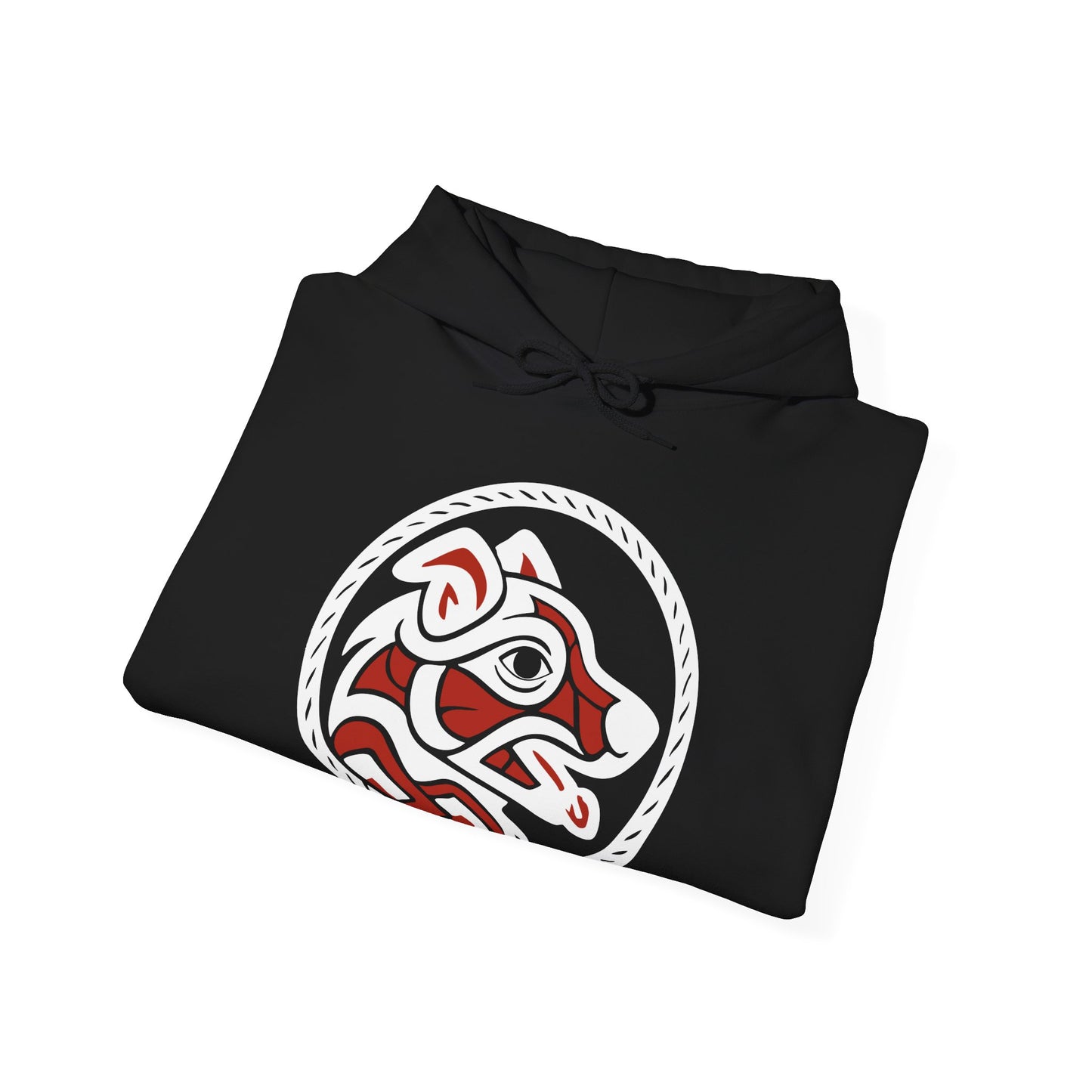 Tribal Cowdog Emblem Hoodie