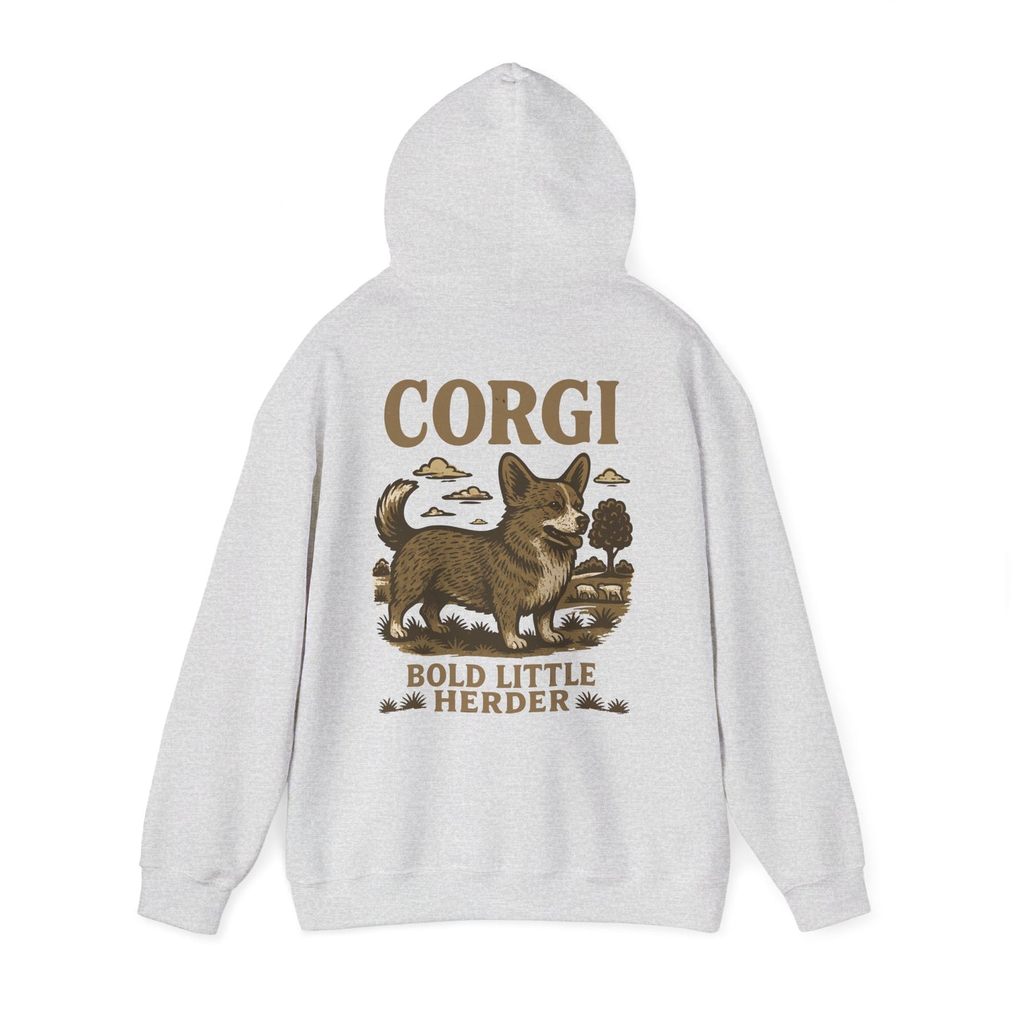 Corgi Western Hoodie Cowdog