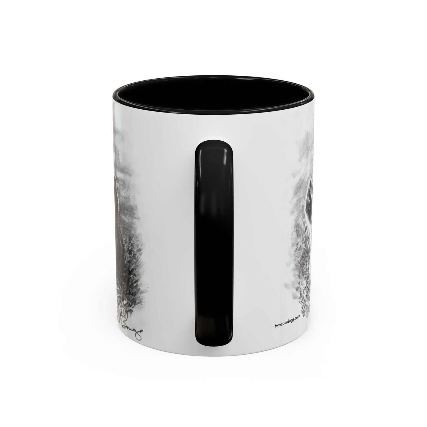 Cozy Trio Pigs Coffee Mug — Hand-Drawn Barnyard Portrait (11/15oz)