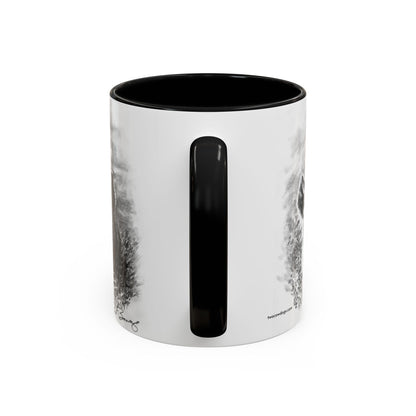 Cozy Trio Pigs Coffee Mug — Hand-Drawn Barnyard Portrait (11/15oz)