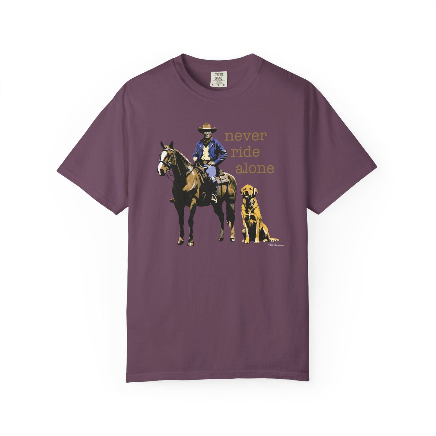 Never Ride Alone Tee Shirt