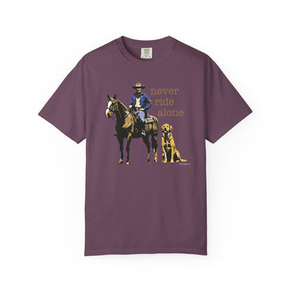 Never Ride Alone Tee Shirt