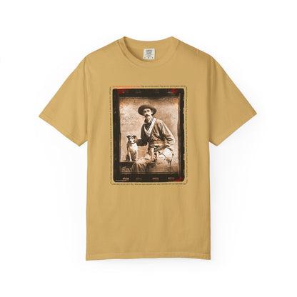 Vintage Cowboy and Dog 2 Puppy Tee Shirt