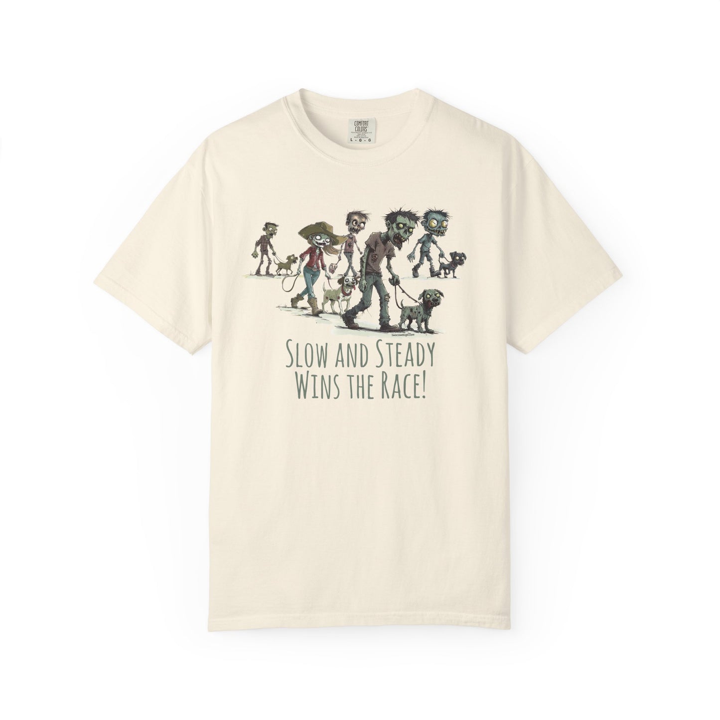 Slow and Steady Wins the Race – Zombie Cowdog Crew TShirt