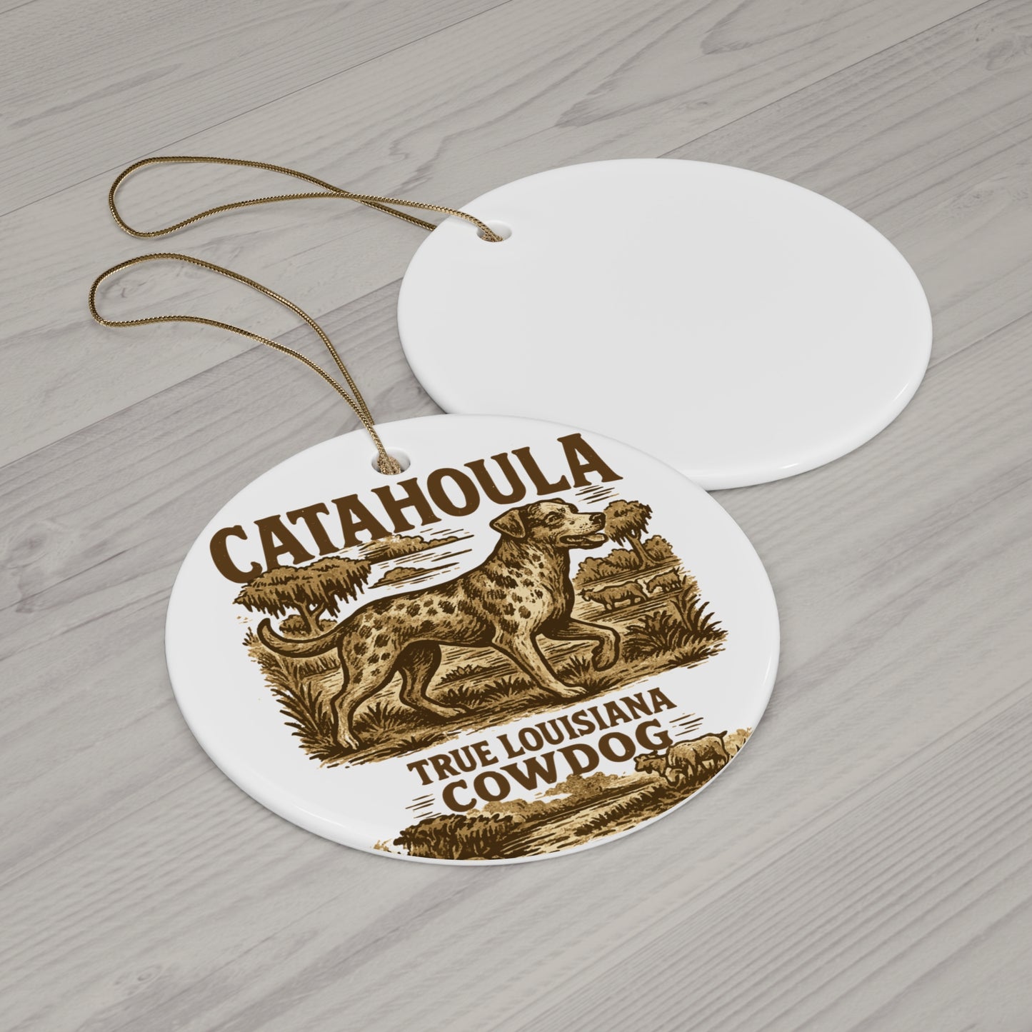 Catahoula Dog Ornament
