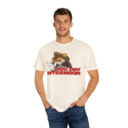 Unisex Garment-Dyed T-shirt Dog Day Afternoon Graphic Tee