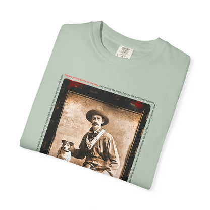 Vintage Cowboy and Dog 2 Puppy Tee Shirt