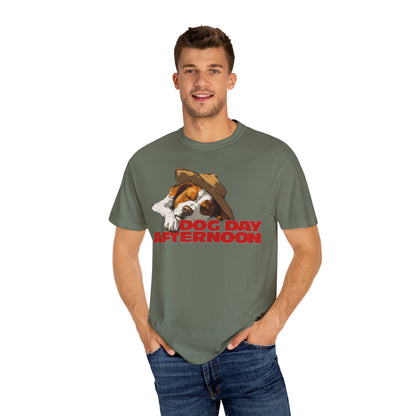 Unisex Garment-Dyed T-shirt Dog Day Afternoon Graphic Tee