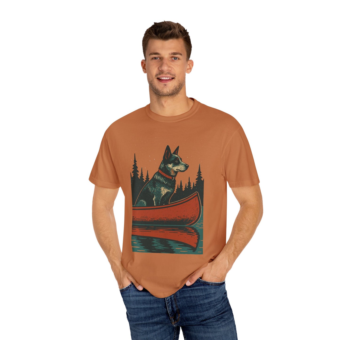 The Heeler and the Canoe T-Shirt